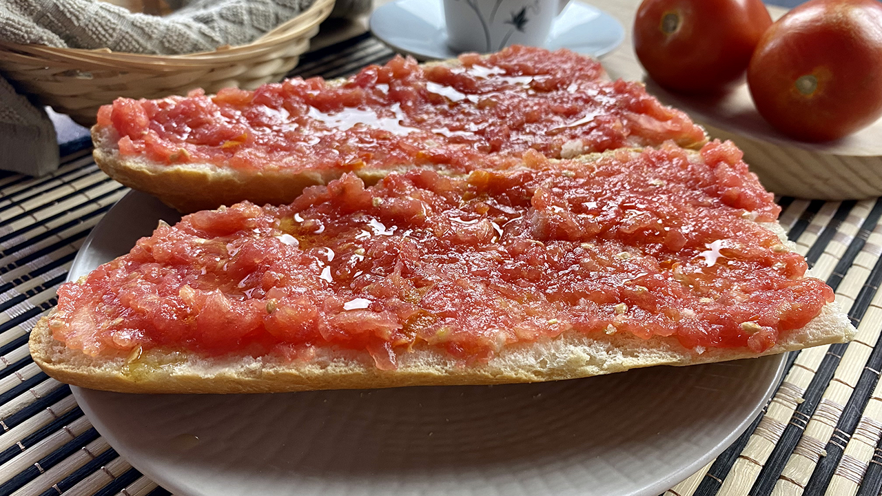 Tostadas Con Tomate Desayuno S Per Sencillo Con Videos Paso A Paso