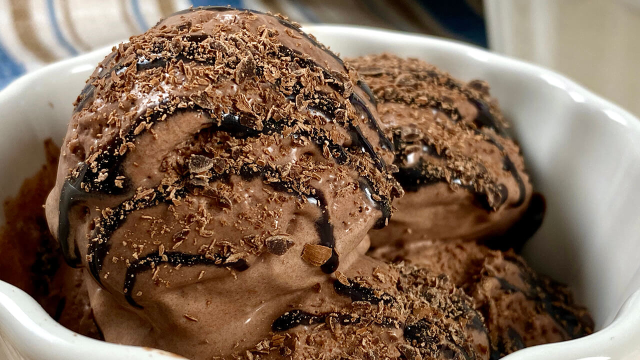 Como hacer helado de chocolate casero, Videos paso a paso