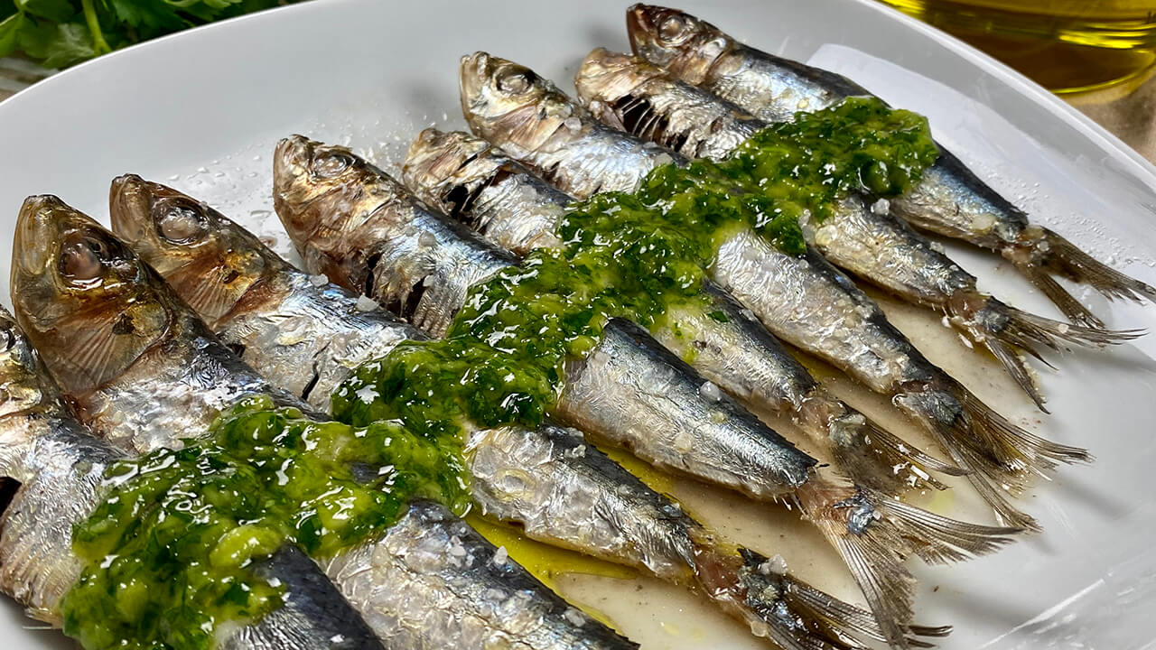 sardinas al horno