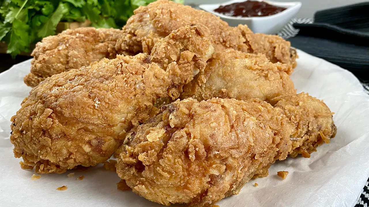 El mejor Pollo frito crujiente tipo KFC | Videos Paso a Paso