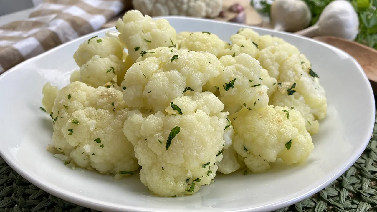 Coliflor Al Ajillo | Videos Paso A Paso