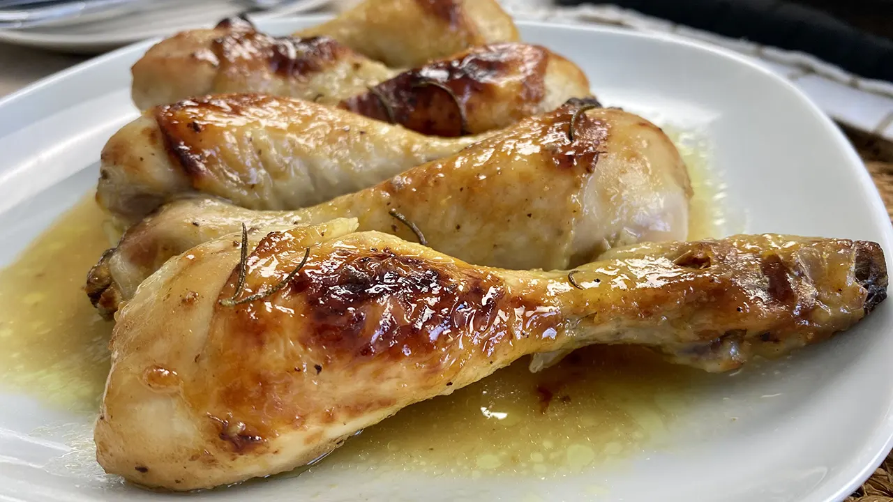 Pollo a la Miel y Mostaza, receta con Videos paso a paso