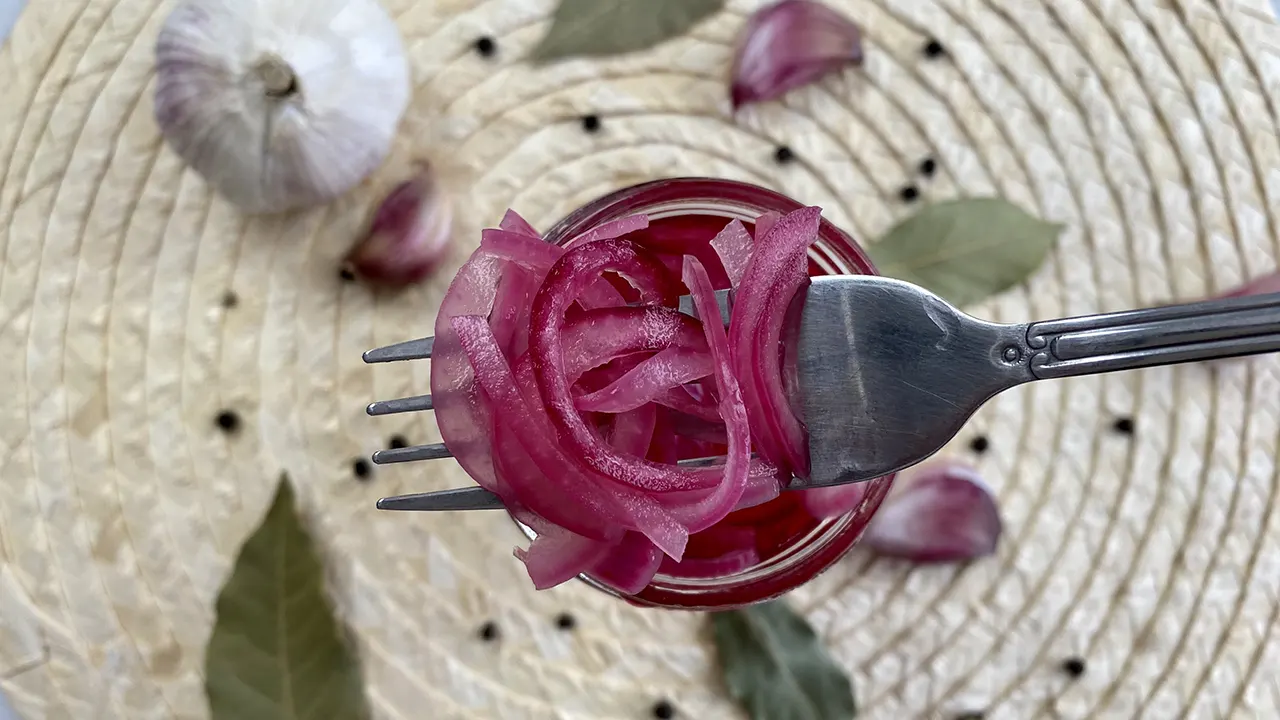 Cebollas encurtidas, Videos paso a paso