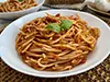 Espaguetis con salsa de tomate 100