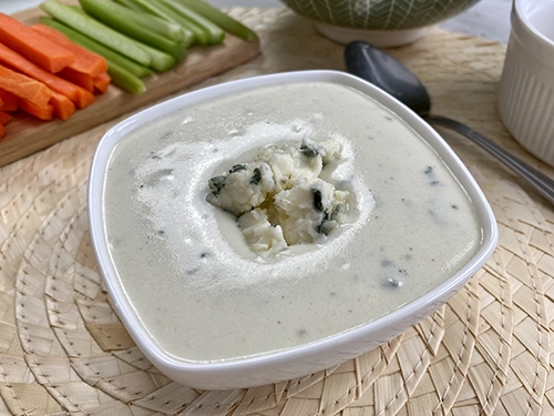 Salsa roquefort, para carnes, cerdo, aves o verduras