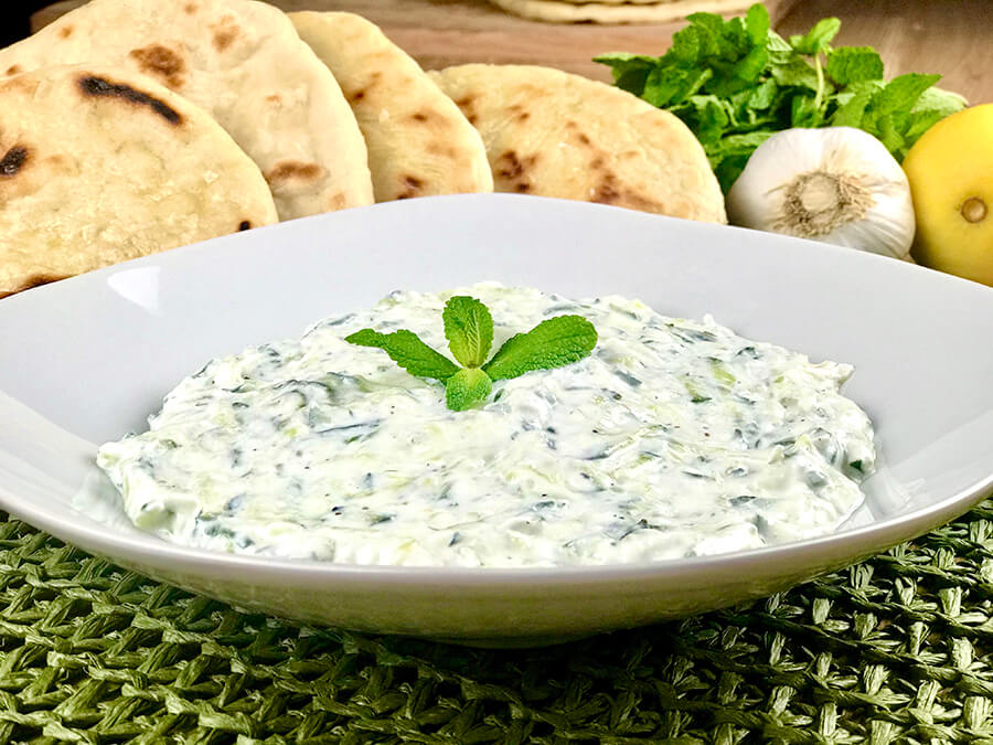 Como Preparar Tzatziki, videos paso a paso