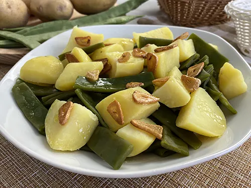 Prepara unas deliciosas Judías Verdes con Patatas, receta con videos paso a  paso